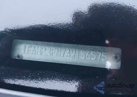 2010 Ford Focus Se из США, поврежденный, VIN 1FAHP3FN7AW156575